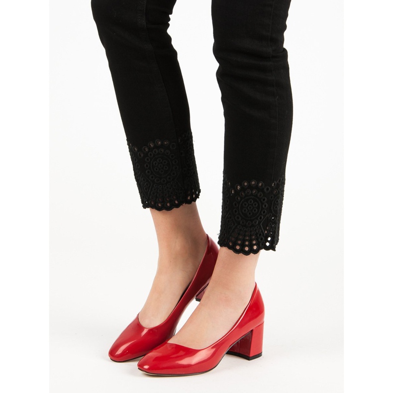 Diamantique Lakatut pumput pylväässä punainen 1