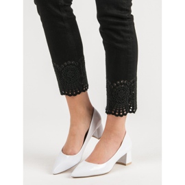 Diamantique Tyylikkäät valkoiset pumput valkoinen 1