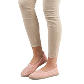 Sweet Shoes Vaaleanpunaiset vaaleat espadrillit vaaleanpunainen 1