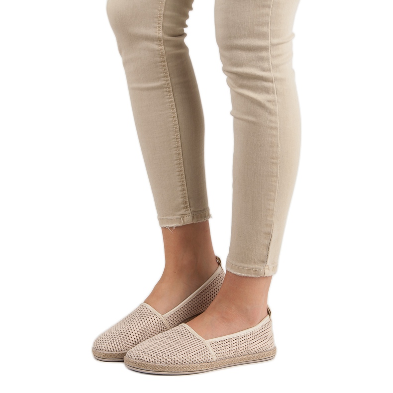 Sweet Shoes Beige vaaleat espadrillit 1