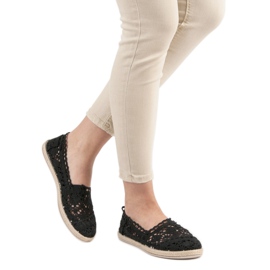 Sweet Shoes Lacy -mustat espadrillit 1