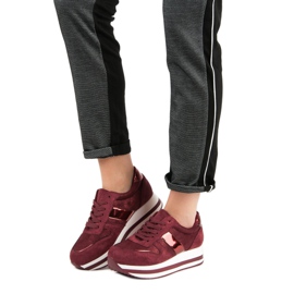 Bestelle Muodikkaat viininpunainen lenkkarit monivärinen 2