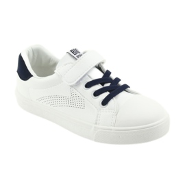Big Star Velcro lenkkarit 374107 valkoinen tummansininen 1