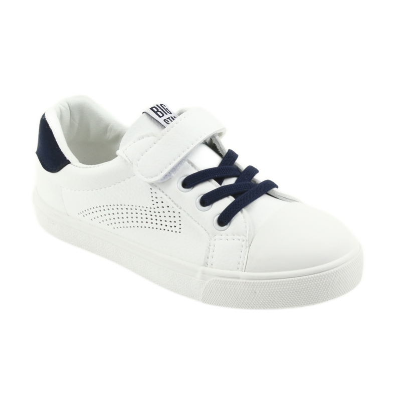 Big Star Velcro lenkkarit 374107 valkoinen tummansininen 1