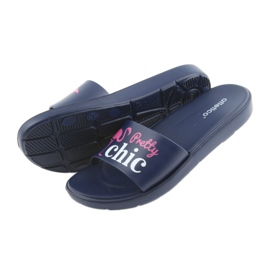 Naisten Flamingos Atletico -tossut valkoinen vaaleanpunainen laivastonsininen 5