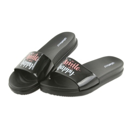 Happy Atletico naisten mustat tohvelit 5