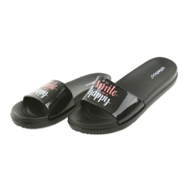 Happy Atletico naisten mustat tohvelit 4