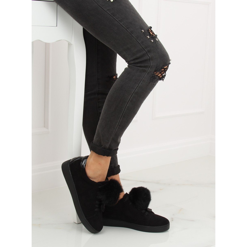 Mustat naisten lenkkarit 68-95 Musta 2