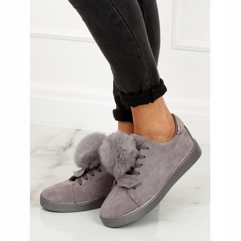 Harmaat naisten lenkkarit 68-95 Harmaa 1