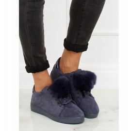 Naisten tummansiniset lenkkarit 68-95 Sininen laivastonsininen 1