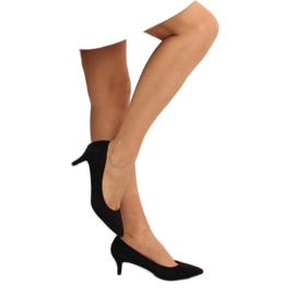 Avokkaat matalat korot musta 123-2 Musta 1