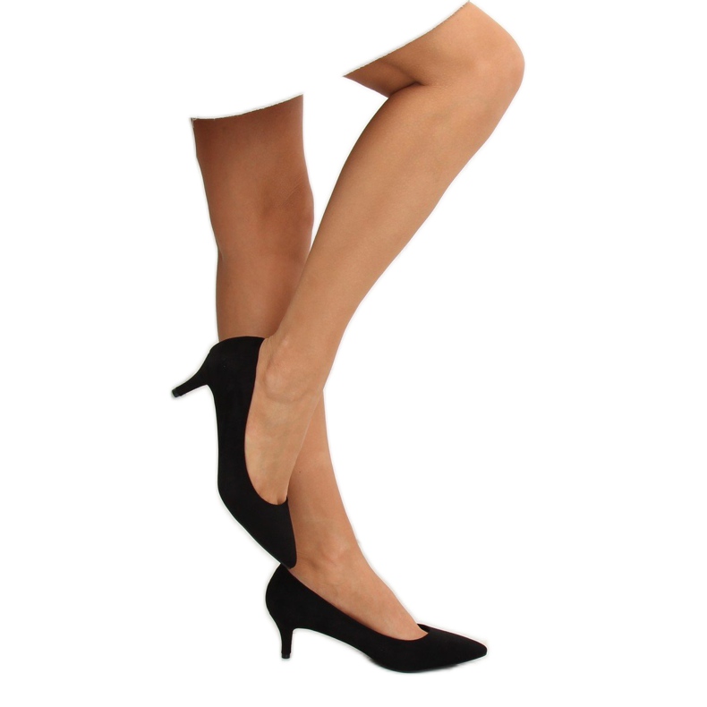 Avokkaat matalat korot musta 123-2 Musta 1