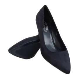 Matalakorkoiset avokkaat navy blue 123-2 Blue tummansininen 1
