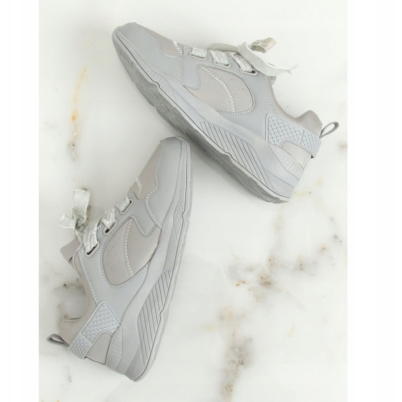 Harmaa 520-7 Harmaat urheilukengät 1