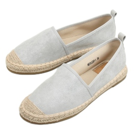 Harmaat espadrillit naisille A615-ESP-1 Harmaa 1