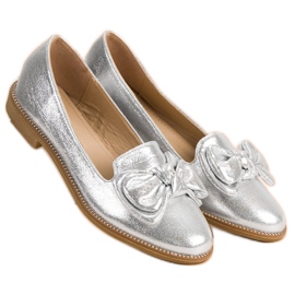 Forever Folie Hopea ballerina jousella harmaa 1