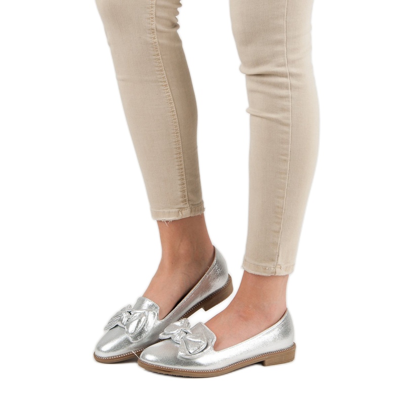 Forever Folie Hopea ballerina jousella harmaa 2