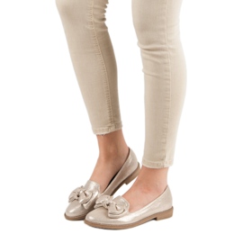 Forever Folie Kultainen ballerina jousella 2