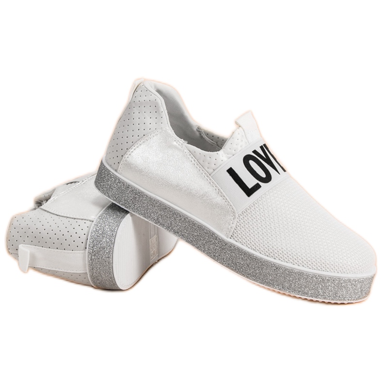 Bestelle Glitter-lenkkarit valkoinen 1