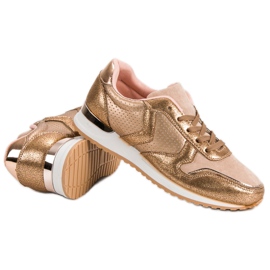 Vapaa -ajan urheilukengät keltainen 1