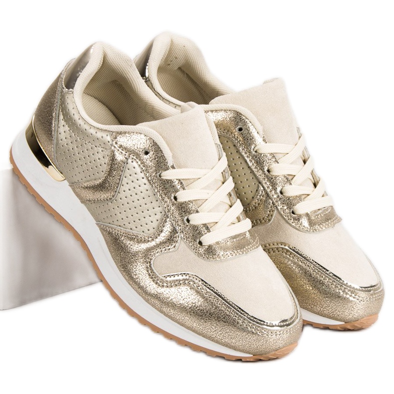 Vapaa -ajan urheilukengät keltainen 1