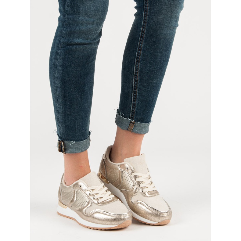 Vapaa -ajan urheilukengät keltainen 2