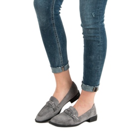 Sergio Todzi Harmaat Loaferit tekojalokivillä 2