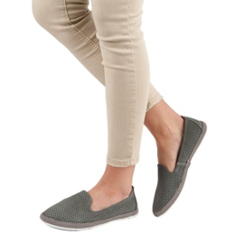 Filippo Nahkaiset avoimet herrat harmaa 2