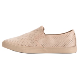 Suede Slip On Lenkkarit ruskea 1