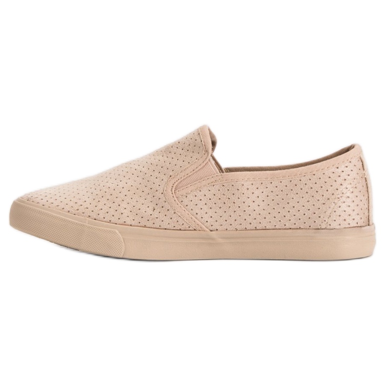 Suede Slip On Lenkkarit ruskea 1