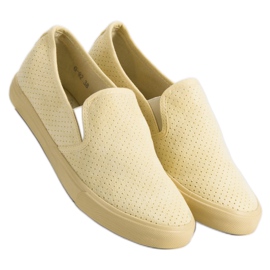 Suede Slip On Lenkkarit keltainen 1 Suede Slip On Lenkkarit keltainen 1