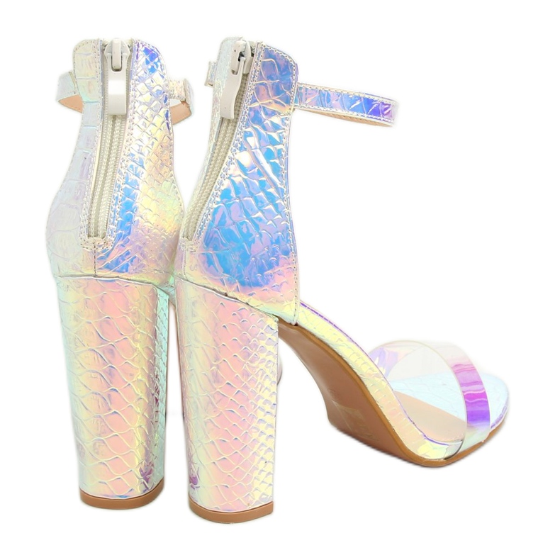 Sandaalit bensiini hopea väri BD344 Hopea harmaa monivärinen 1