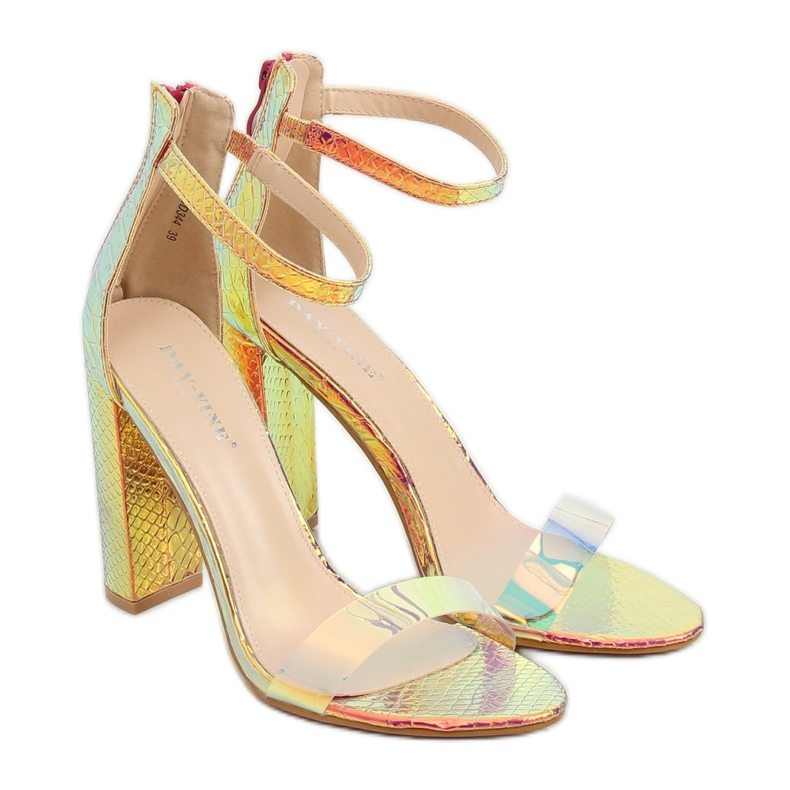 Sandaalit bensiini kulta väri BD344 Gold kultainen 1