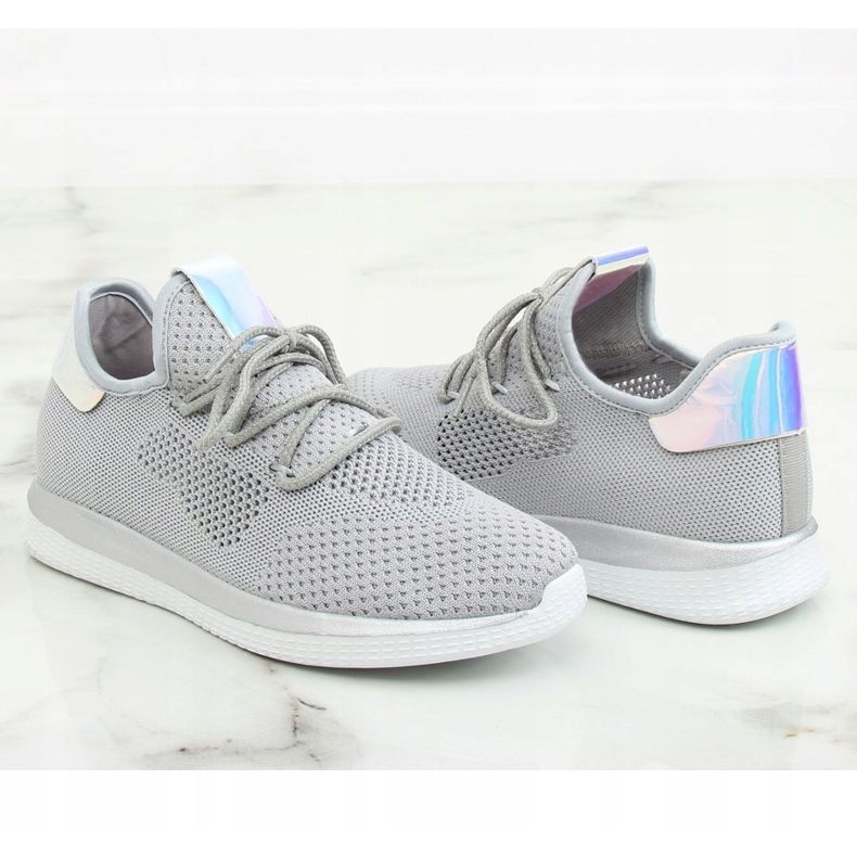 Harmaat bensiiniset urheilukengät B111-8 Harmaa 1