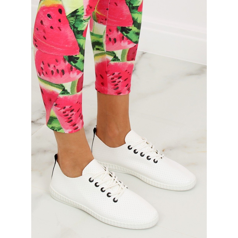 Naisten mustat ja valkoiset lenkkarit BO-1 Black valkoinen 1