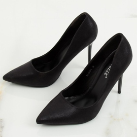 Mustat naisten korkokengät AT-0596-L Musta 1