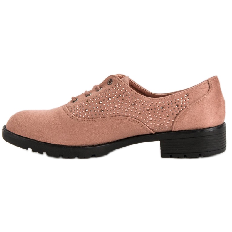 Jauhe mokka Brogues vaaleanpunainen 2 Jauhe mokka Brogues vaaleanpunainen 2