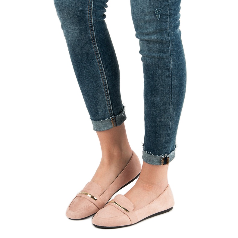 Suede Powder Lords vaaleanpunainen 1