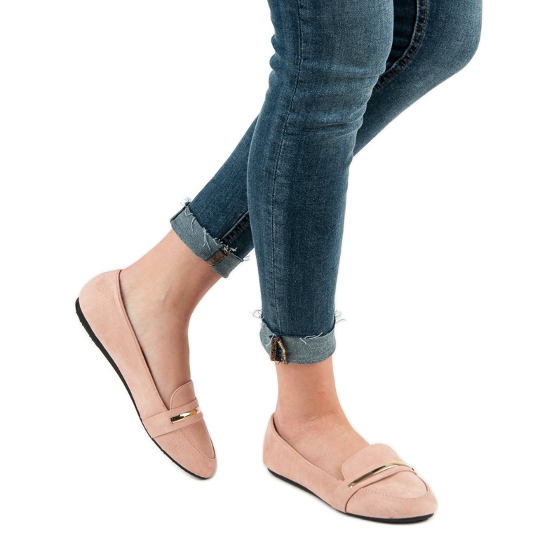 Suede Powder Lords vaaleanpunainen 2