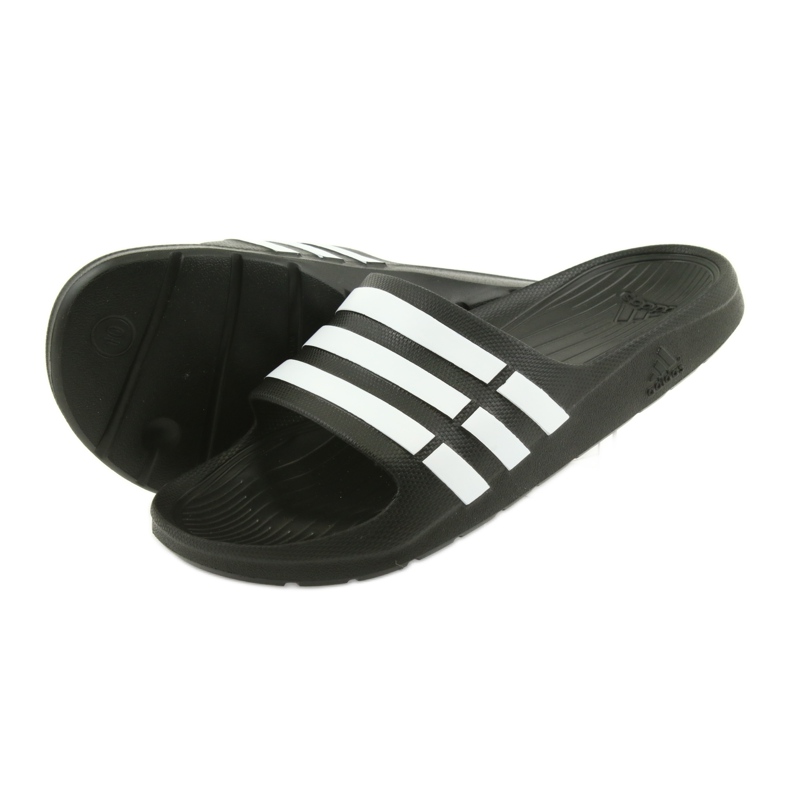 Adidas Duramo Slide M G15890 tossut valkoinen musta 3