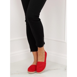 Espadrillot punaisesta verkosta JX1029 Punainen 2