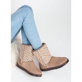 Kylie Lämmin Mukluki ruskea 1