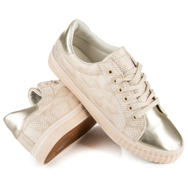 Lenkkarit kiiltävillä varpailla ruskea 1