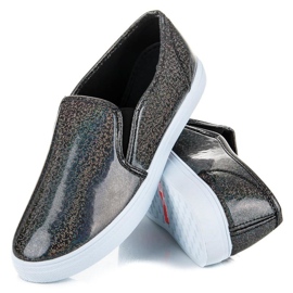 BOSHIMAO Slip On Tennarit musta 1