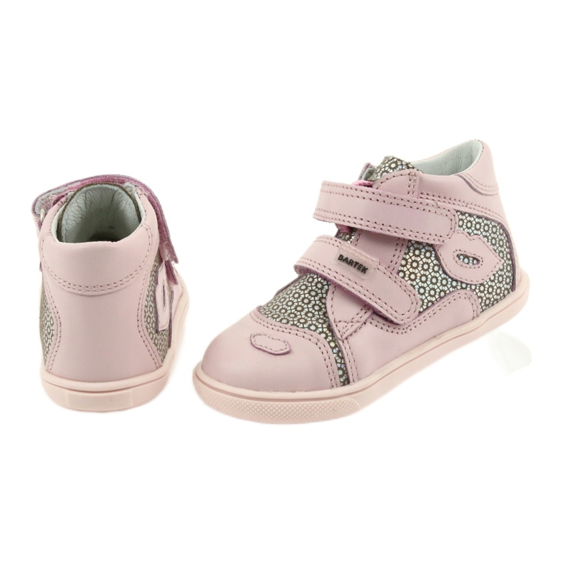 Bartek Girls 'Velcro Boots11703 Pink vaaleanpunainen 5