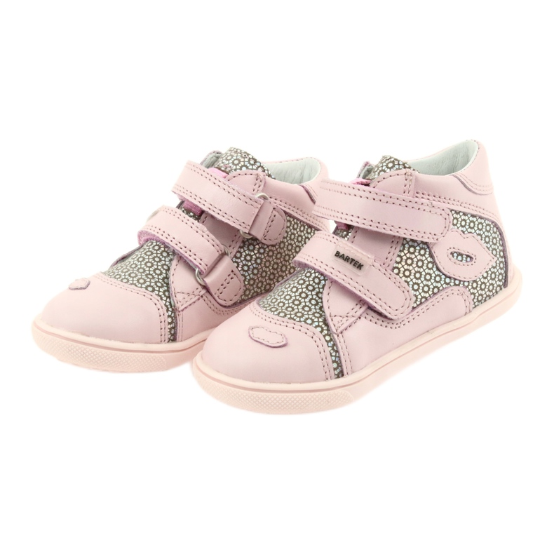 Bartek Girls 'Velcro Boots11703 Pink vaaleanpunainen 3