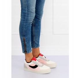 Vaaleanpunaiset LA51P Vaaleanpunaiset creepersy -lenkkarit vaaleanpunainen 1