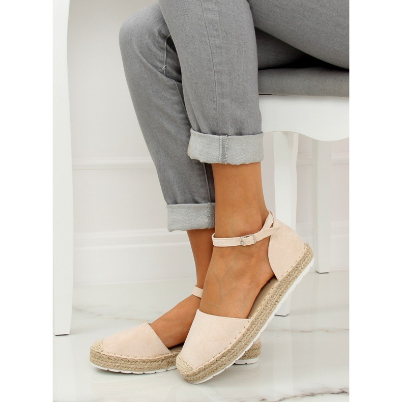 Beige espadrillit naisille JH85 Beige 1