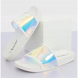 Varvastossut bensiiniväri valkoinen CK80P Valkoinen monivärinen 1