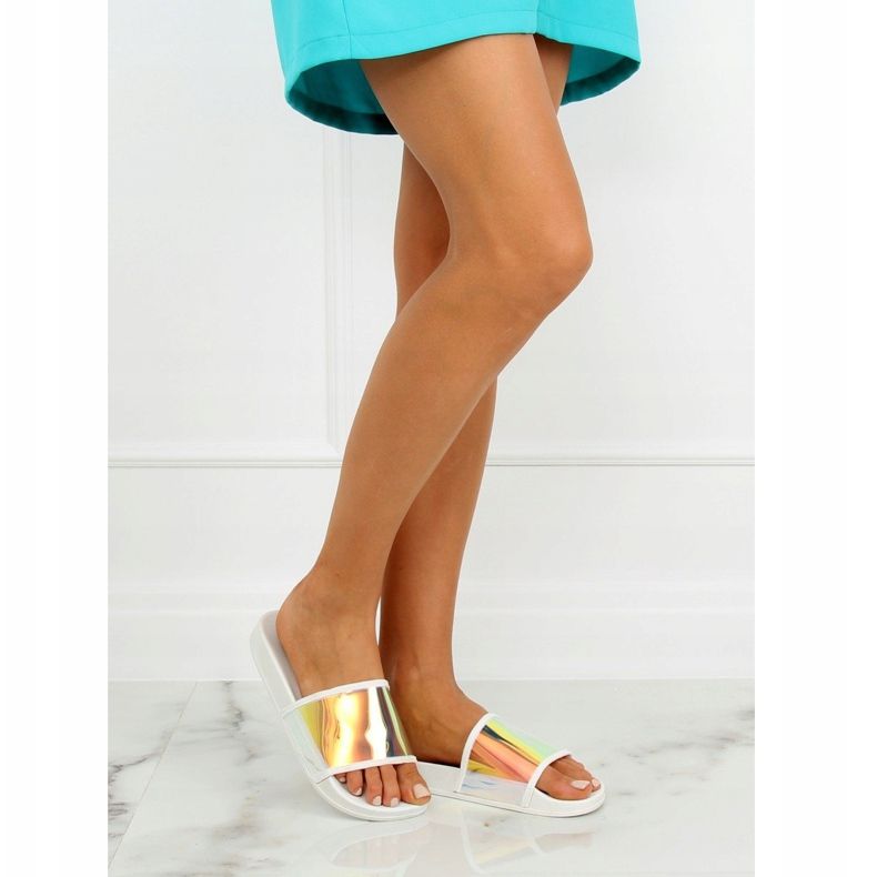 Varvastossut bensiiniväri valkoinen CK80P Valkoinen monivärinen 2